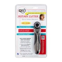 Quilters Select 28mm Deluxe Ambidextrous Weighted Rotary Cutter