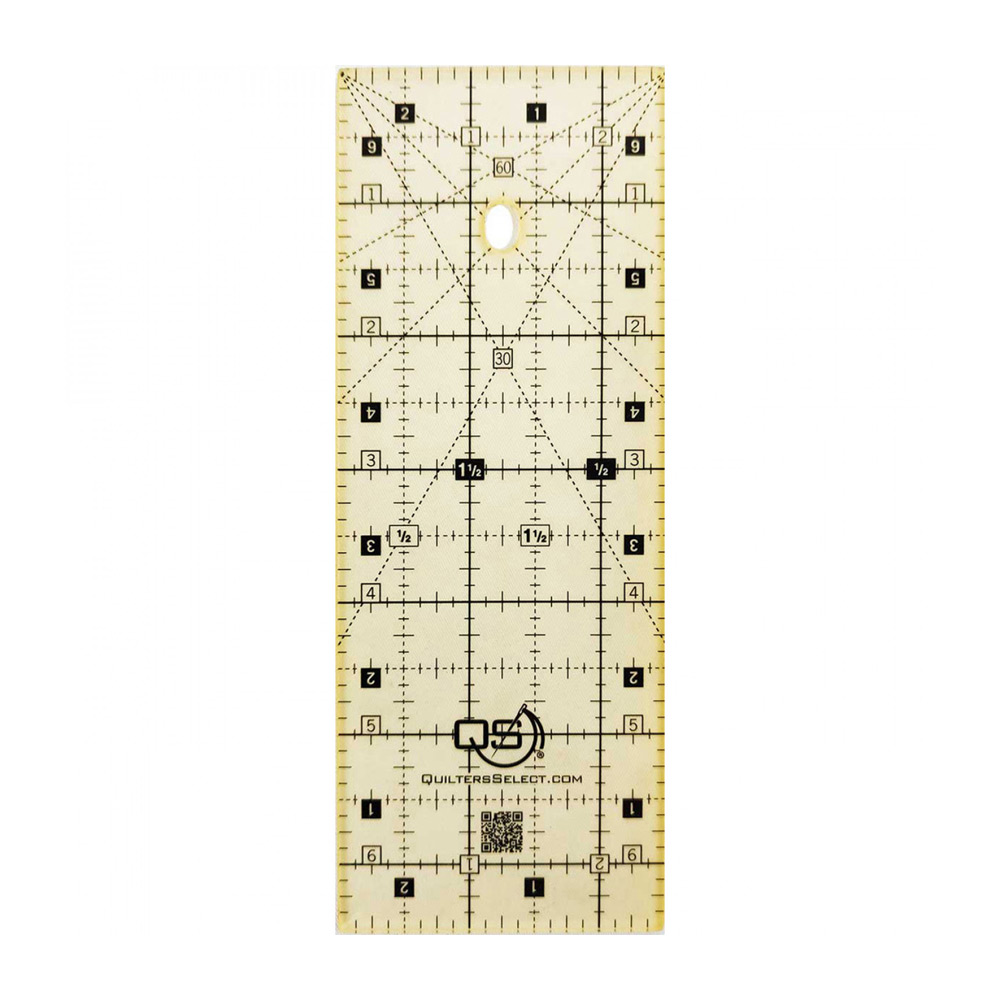 Quilters Select - 2.5in x 6.5in Non-Slip Ruler