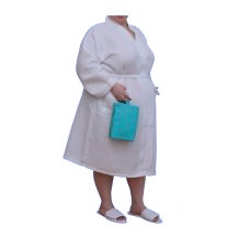Cotton Waffle 48" Plus Size Robe