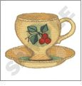 Teapots and Teacups Embroidery Designs by Dakota Collectibles on Multi-Format CD-ROM 970159
