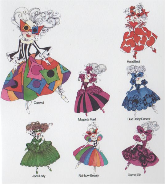 Masquerade Ball 1 by Loralie Designs Embroidery Designs on CD 630045