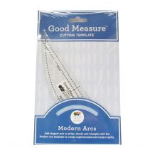 Modern Arcs - Good Measure Cutting Template Ruler by Modern Quilt Studio