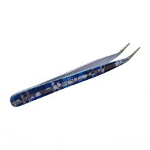 WunderStitch Designer Tweezers - BLUE FLORAL