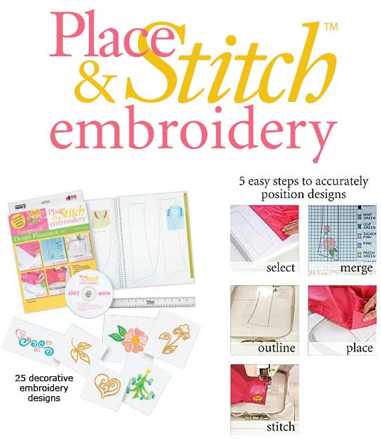 Place & Stitch Embroidery Template Software CLOSEOUT