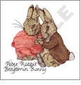 The Original Peter Rabbit by Beatrix Potter Embroidery Designs by Dakota Collectibles on a Multi-Format CD-ROM LS01001