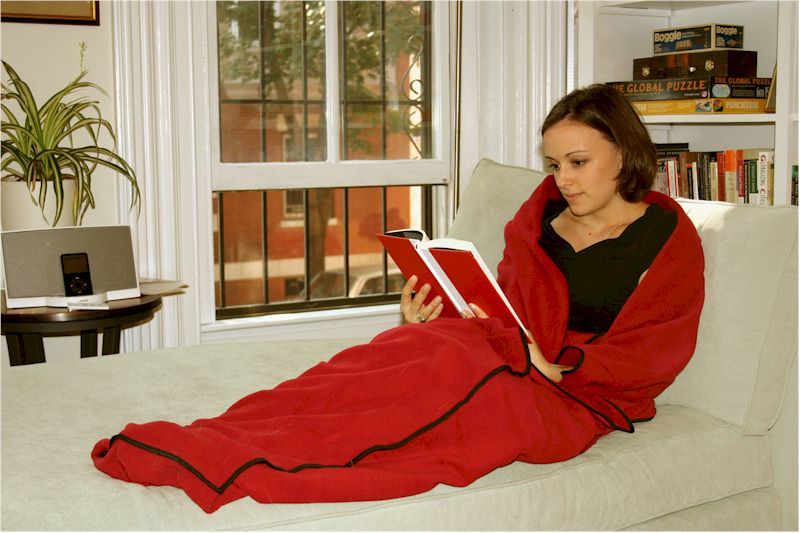 Cabin Cuddler - The Travel / Home Blanket With a Pocket For Your Feet!