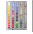 isacord top 125 color thread chart with top industry matches isacord real thread chart