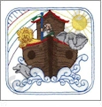 Noah's Ark Babies Embroidery Designs by Dakota Collectibles on a Multi-Format CD-ROM 970141