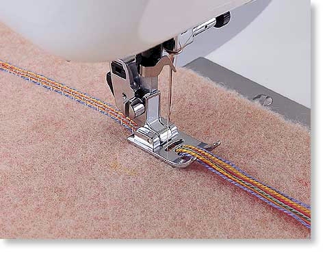 7 Hole Cording Foot For 7mm Machines SA158