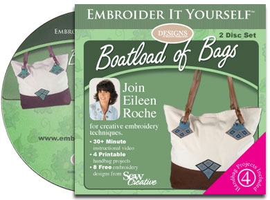 Boatload of Bags- Embroider It Yourself