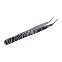 WunderStitch Designer Tweezers - ZEBRA