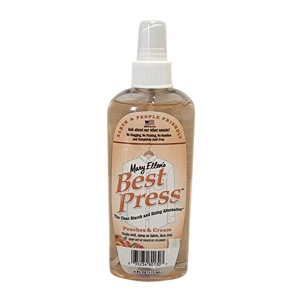 Mary Ellen's Best Press Spray - Peaches & Cream - 6oz. Spray Bottle