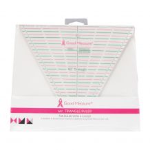 60 Degree Triangle Ruler - Good Measure by Kaye England