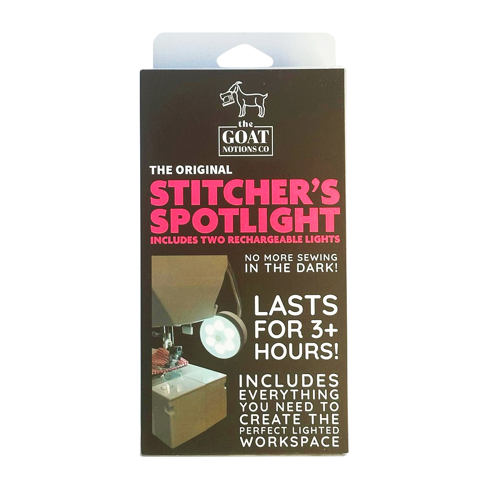 The Original Stitcher's Spotlight Rechargeable Sewing Light Kit - Two Light Bonus Pack