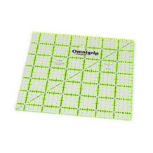 Omnigrip Non Slip Ruler 6-1/2" Square - CLOSEOUT