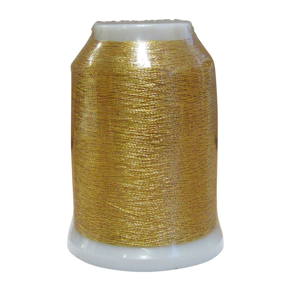 Yenmet Metallic Thread - S15  (7014) Aztec Gold 1000 Meter Spool
