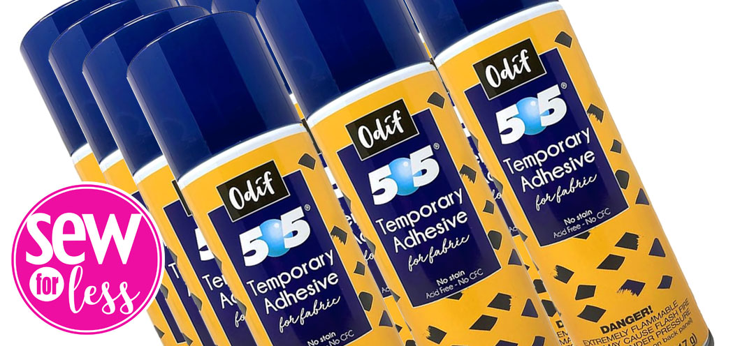 Odif 505 Temporary Adhesive Spray - SewForLess