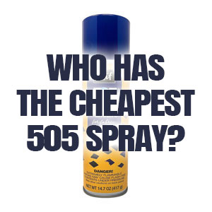 Who Has the Cheapest 505 Spray?