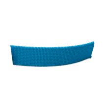 1.25" Heavyweight Cotton Webbing - TURQUOISE - 1 Yard