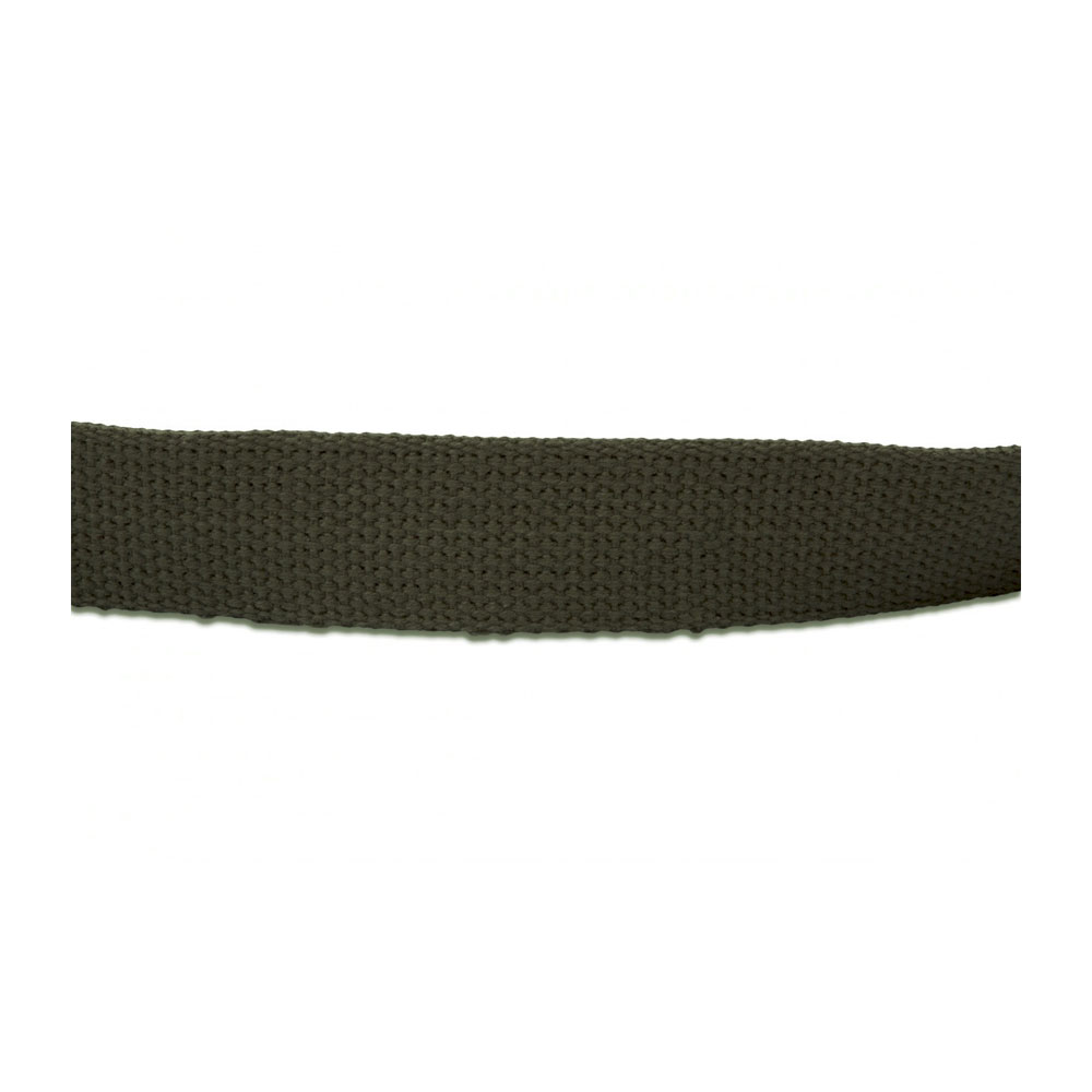 1.25" Heavyweight Cotton Webbing - OLIVE DRAB - 1 Yard