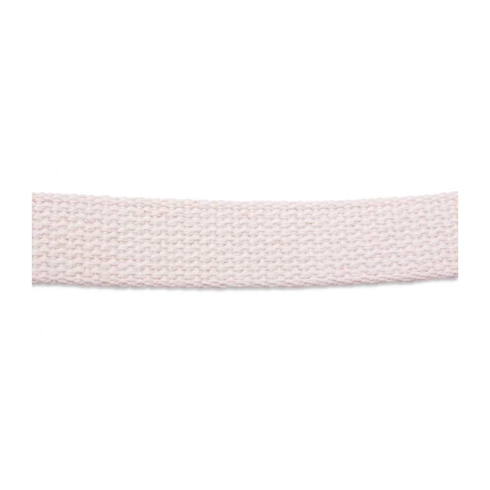 1.25" Heavyweight Cotton Webbing - NATURAL - 1 Yard