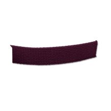 1.25" Heavyweight Cotton Webbing - MAROON - 1 Yard