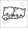 Cats Embroidery Designs by Gunold on a Multi-Format CD-ROM 970326