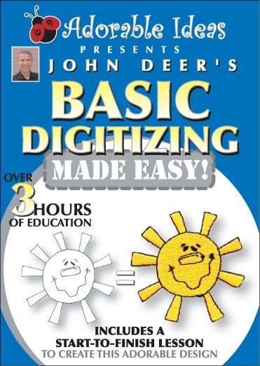 Basic Digitizing Made Easy - Embroidery DVD