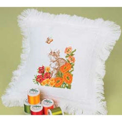 Lady Elizabeth Pillow Sham Home Decorating Embroidery Blanks