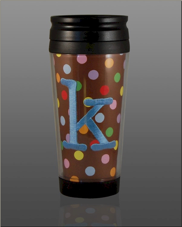 16oz. Travel Tumbler Acrylic Embroidery Blank - CLOSEOUT