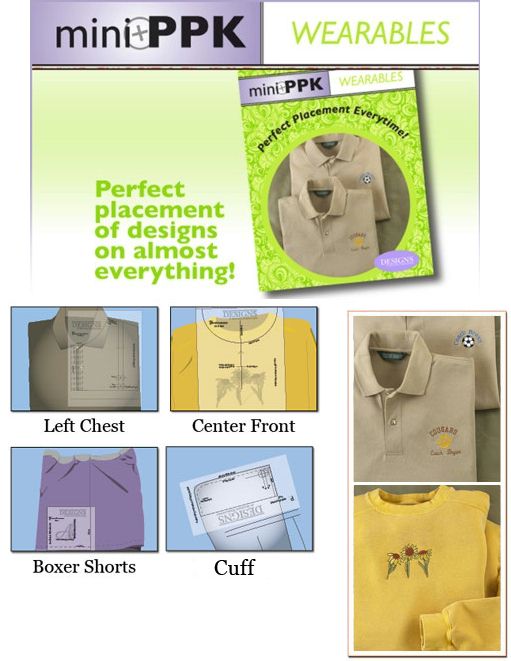 Wearables Mini Perfect Placement Kit from Eileen Roche