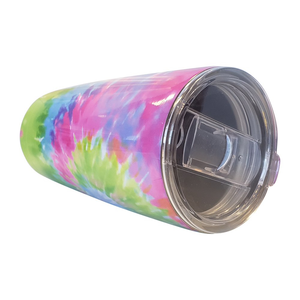 The Coral Palms® 20oz Double Wall Stainless Steel Super Tumbler - TIE DYE - CLOSEOUT