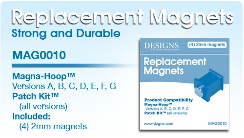 Replacement Magnets for Magna-Hoops NLA