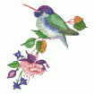 Valerie Pfeiffer Hummingbirds Embroidery Designs on a Multi-Format CD-ROM CMC-VP3