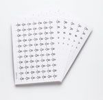 SAEPS1 Snowman Embroidery Positioning Markers