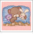 Baby Bears Embroidery Designs by John Deer's Adorable Ideas - Multi-Format CD-ROM AI-BABYS
