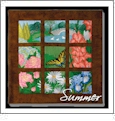 Scenic Windows Summer Embroidery Designs & Project by Dakota Collectibles on a CD-ROM 970374