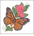 Butterflies Embroidery Designs by Dakota Collectibles on a CD-ROM 970192