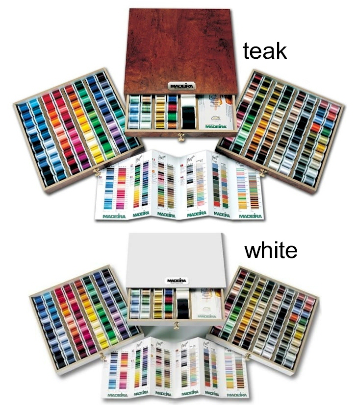 Madeira Thread Treasure Chest + 3900 BONUS EMBROIDERY DESIGNS