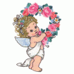 Morehead Cherished Angels Embroidery Designs on a Multi-Format CD-ROM 236C-MH20