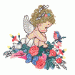 Morehead Cherished Angels Embroidery Designs on a Multi-Format CD-ROM 236C-MH20
