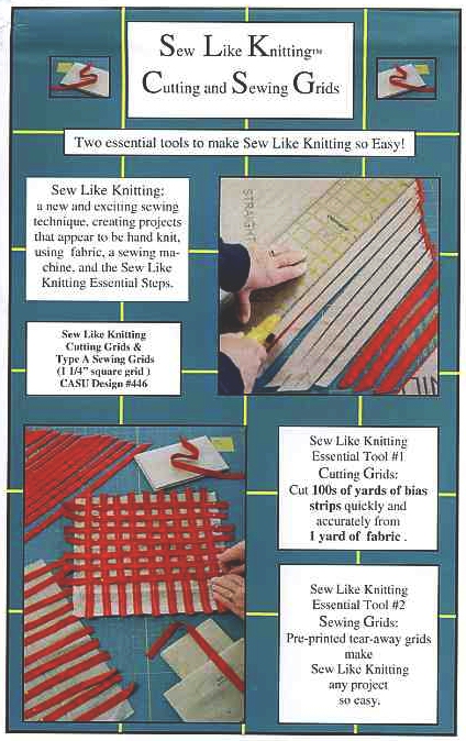Sew Like Knitting Cutting & Sewing Grids Pattern Pack