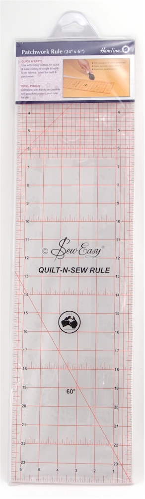 24” x 6-1/2’ Patchwork Ruler - Hemline Rulers