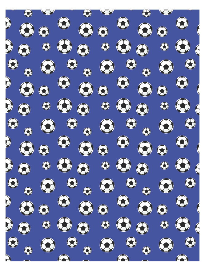 Just For Kicks - Soccer 07 - QuickStitch Embroidery Paper - One 8.5in x 11in Sheet - CLOSEOUT
