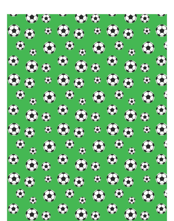 Just For Kicks - Soccer 01 - QuickStitch Embroidery Paper - One 8.5in x 11in Sheet - CLOSEOUT