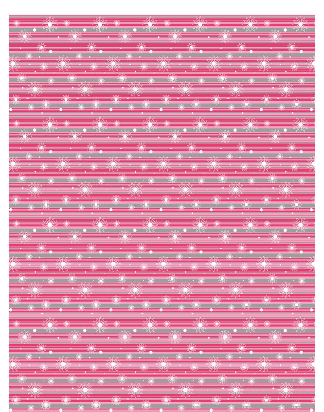 Starstruck Mini 06 - QuickStitch Embroidery Paper - One 8.5in x 11in Sheet- CLOSEOUT
