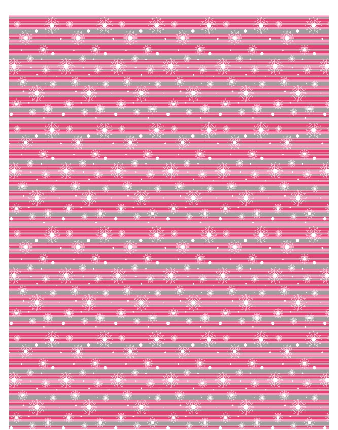 Starstruck Mini 06 - QuickStitch Embroidery Paper - One 8.5in x 11in Sheet- CLOSEOUT