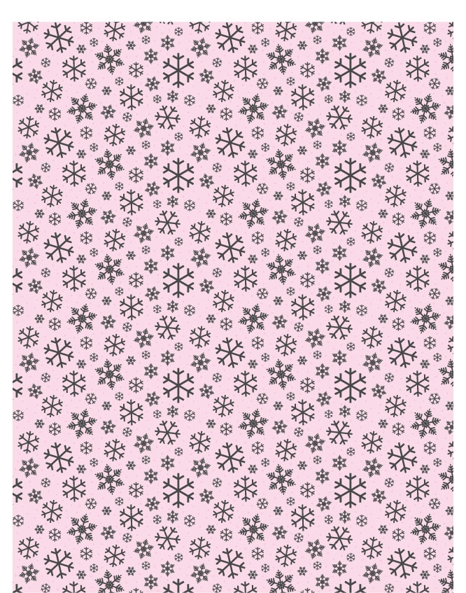 Let It Snow 10 - QuickStitch Embroidery Paper - One 8.5in x 11in Sheet - CLOSEOUT