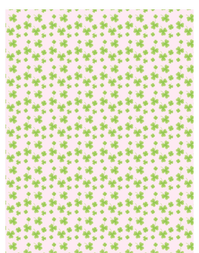 Luck of the Irish 02 - QuickStitch Embroidery Paper - One 8.5in x 11in Sheet - CLOSEOUT