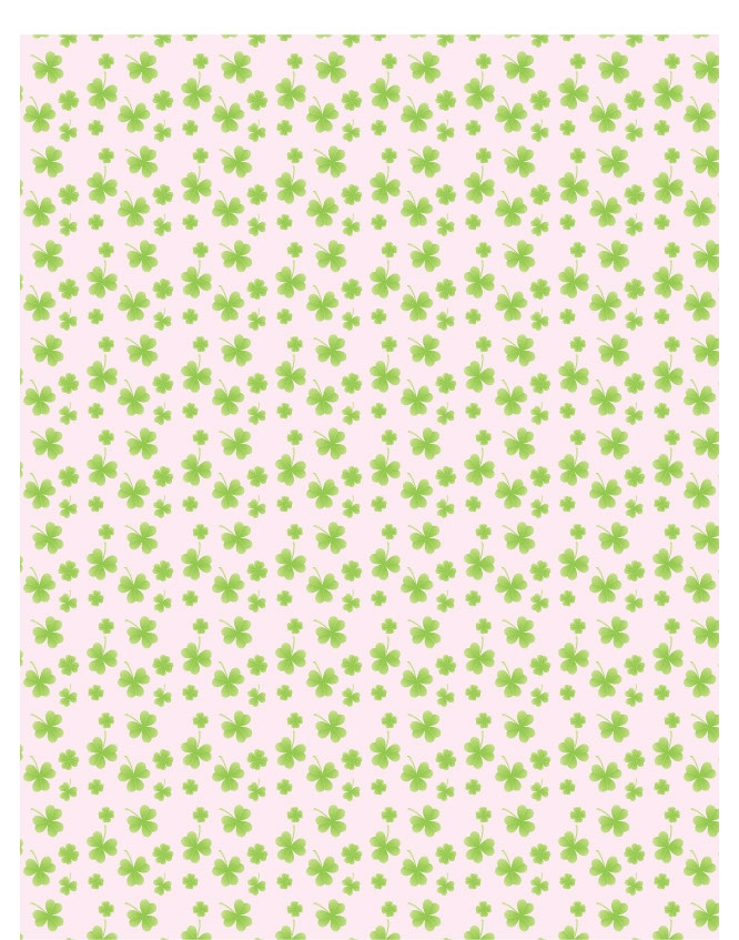 Luck of the Irish 02 - QuickStitch Embroidery Paper - One 8.5in x 11in Sheet - CLOSEOUT